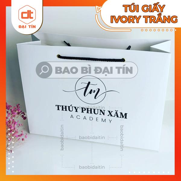 TÚI GIẤY IVORY MÀU TRẮNG