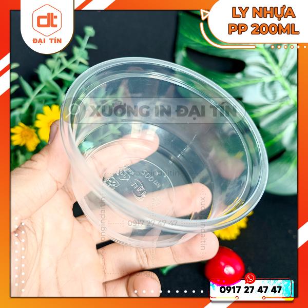 LY NHỰA PP 200ML