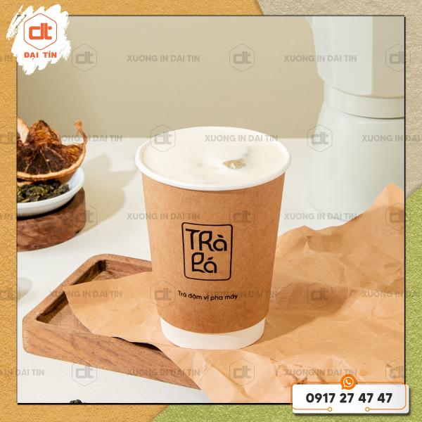 LY ( CỐC ) GIẤY KRAFT NÂU 2 LỚP 360ML (12oz), 470ML (16oz), 650ML (22oz)