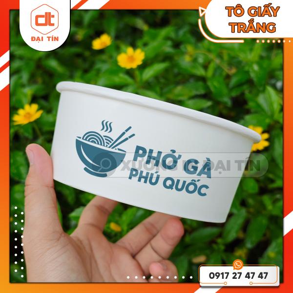 TÔ GIẤY KRAFT TRẮNG 750ML, 1000ML