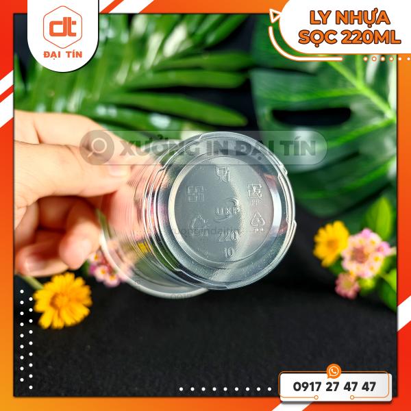 LY NHỰA SỌC 220ML 
