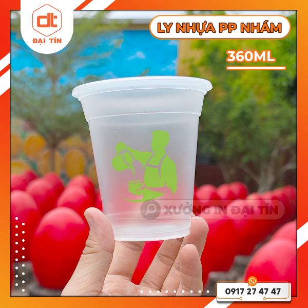 LY ( CỐC ) NHỰA PP NHÁM 360ML, 500ML
