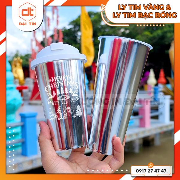 LY ( CỐC ) TIM BẠC BÓNG & LY ( CỐC ) TIM VÀNG