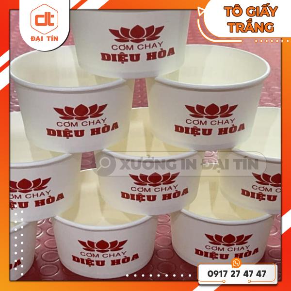 TÔ GIẤY KRAFT TRẮNG 750ML, 1000ML