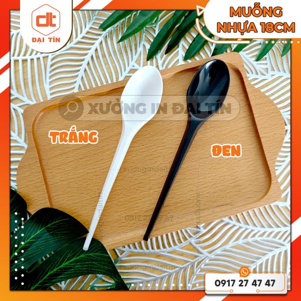 MUỖNG NHỰA 15CM, 18CM, 20CM