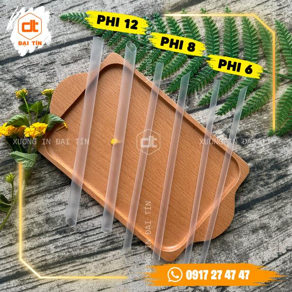 ỐNG HÚT NHỰA PHI 6, PHI 8, PHI 12