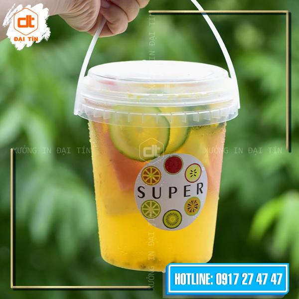 XÔ TRÀ SỮA 700ML, 1000ML