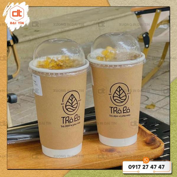 LY ( CỐC ) GIẤY KRAFT NÂU 2 LỚP 360ML (12oz), 470ML (16oz), 650ML (22oz)
