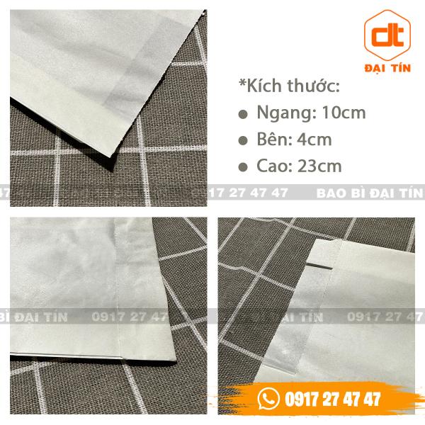 TÚI GIẤY KRAFT BÁNH MÌ MÀU TRẮNG