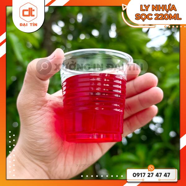 LY NHỰA SỌC 220ML 