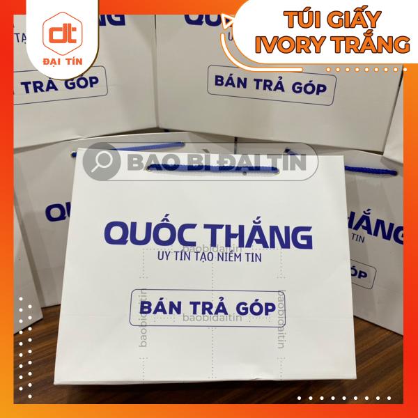 TÚI GIẤY IVORY MÀU TRẮNG
