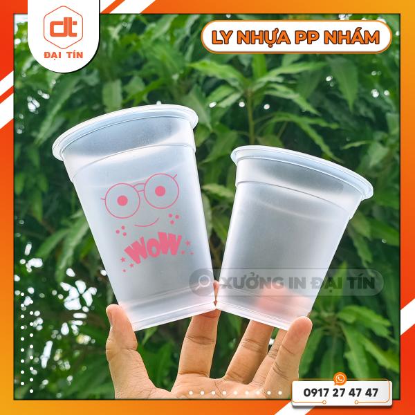 LY ( CỐC ) NHỰA PP NHÁM 360ML, 500ML