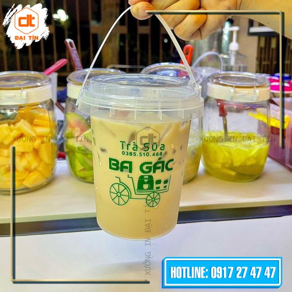XÔ TRÀ SỮA 700ML, 1000ML