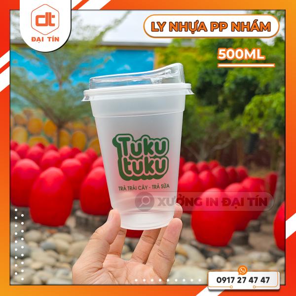 LY ( CỐC ) NHỰA PP NHÁM 360ML, 500ML