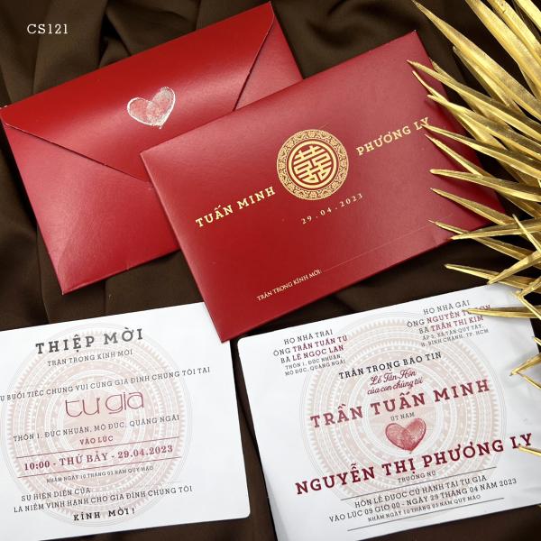 Mẫu Thiệp Cưới 07
