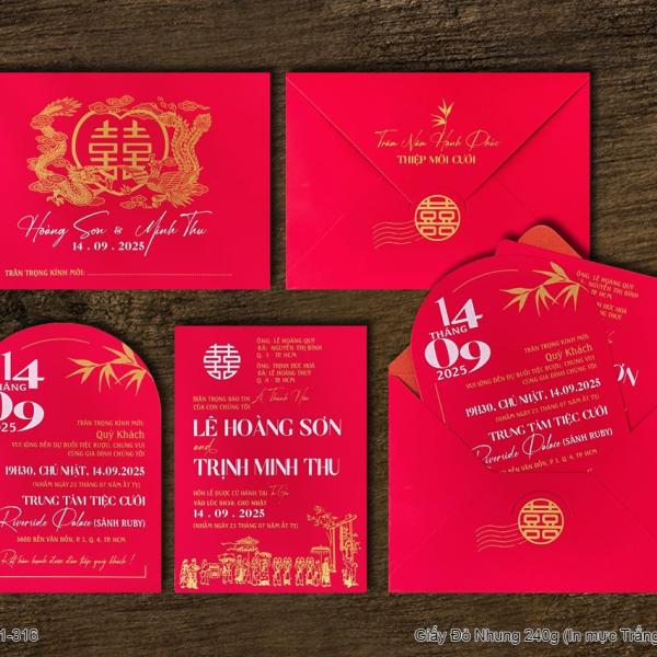 Mẫu Thiệp Cưới 18