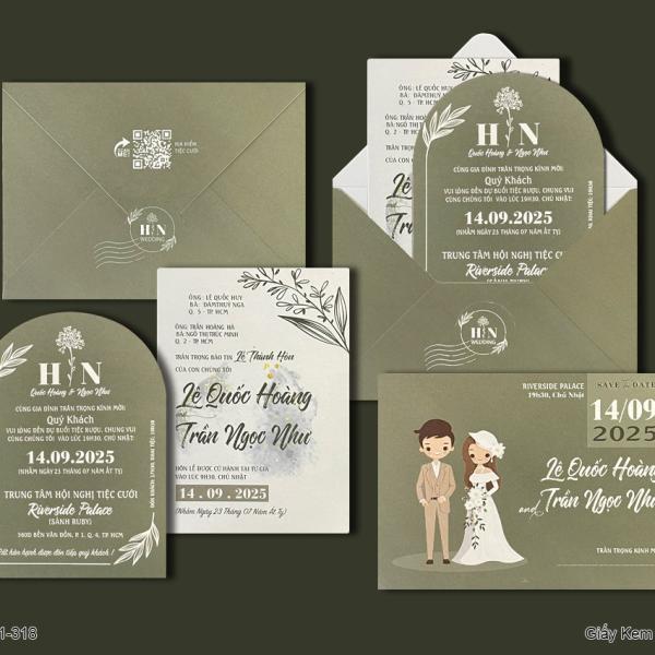 Mẫu Thiệp Cưới 10