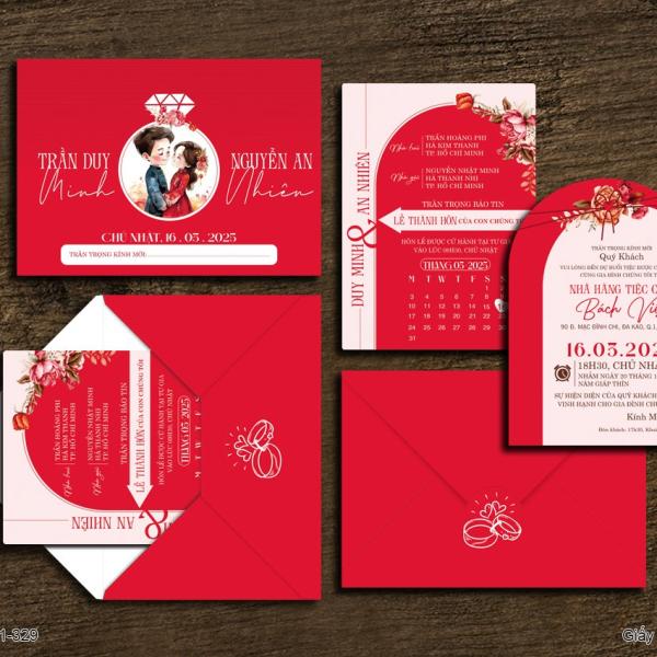 Mẫu Thiệp Cưới 11