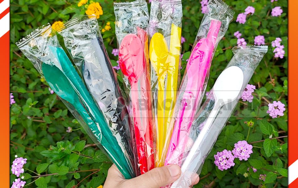 COMBO MUỖNG 20CM + ỐNG HÚT PHI 12