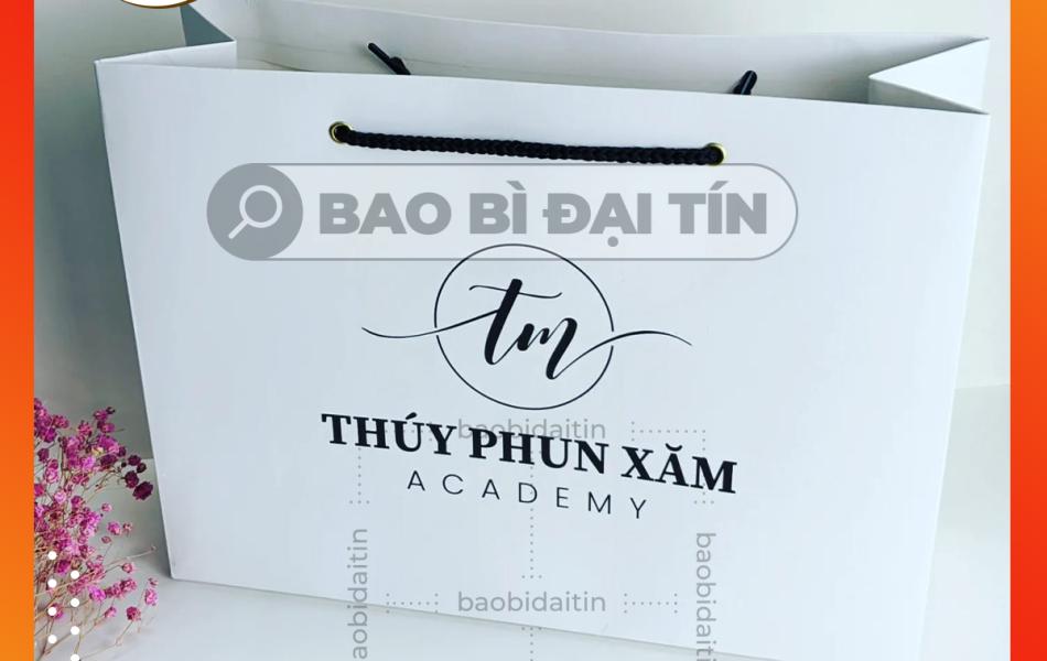 TÚI GIẤY IVORY MÀU TRẮNG