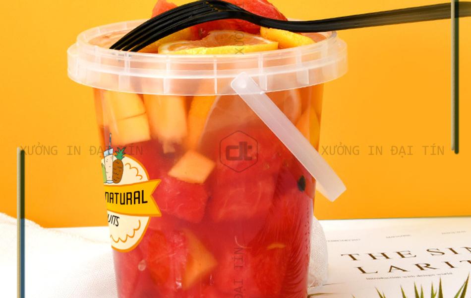 XÔ TRÀ SỮA 700ML, 1000ML