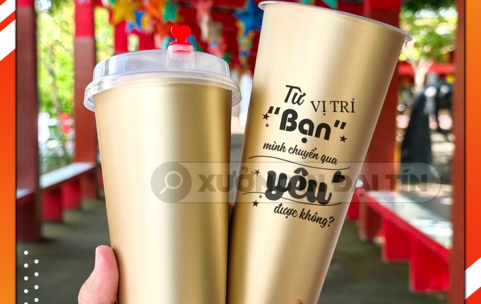 LY ( CỐC ) TIM BẠC BÓNG & LY ( CỐC ) TIM VÀNG