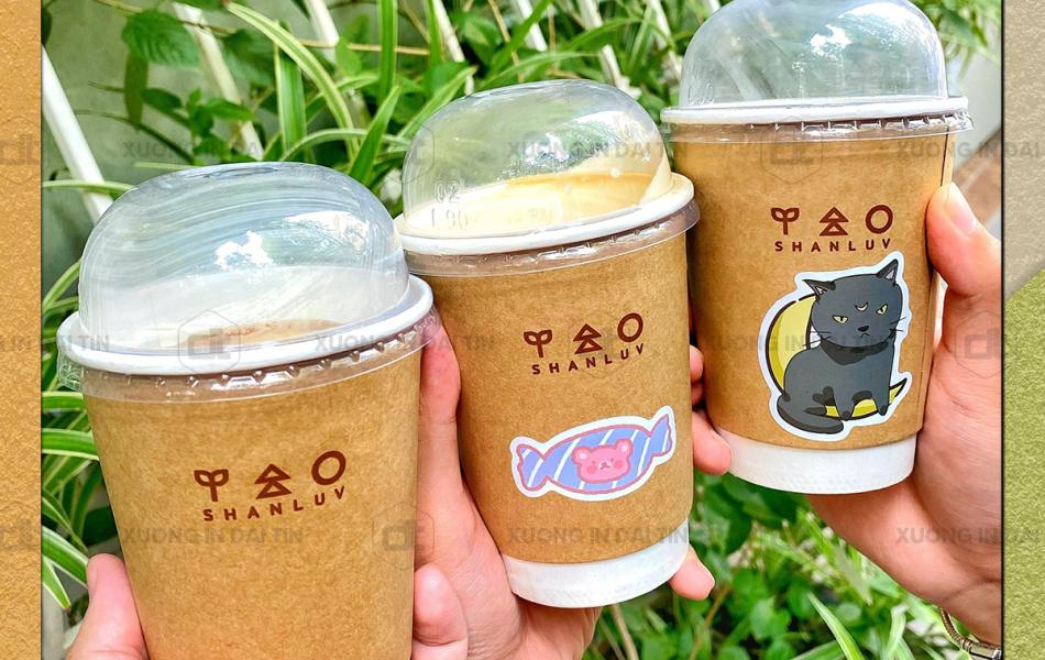 LY ( CỐC ) GIẤY KRAFT NÂU 2 LỚP 360ML (12oz), 470ML (16oz), 650ML (22oz)
