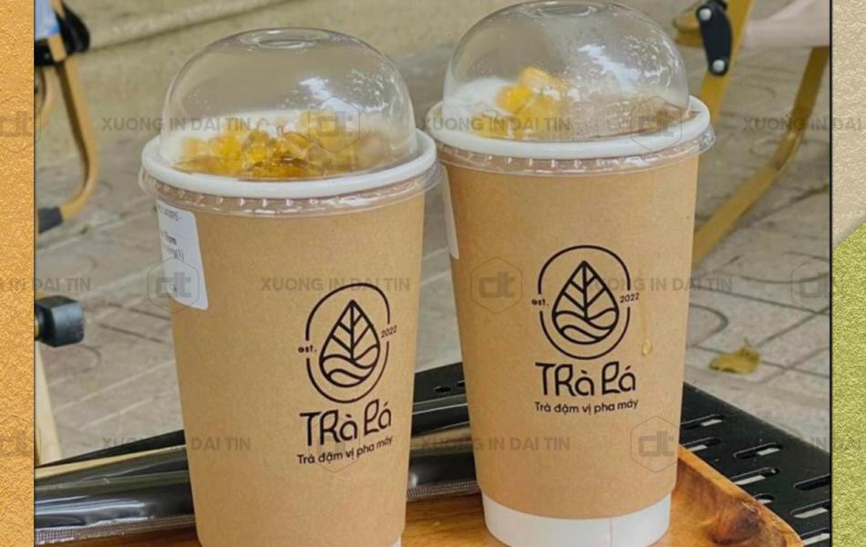 LY ( CỐC ) GIẤY KRAFT NÂU 2 LỚP 360ML (12oz), 470ML (16oz), 650ML (22oz)