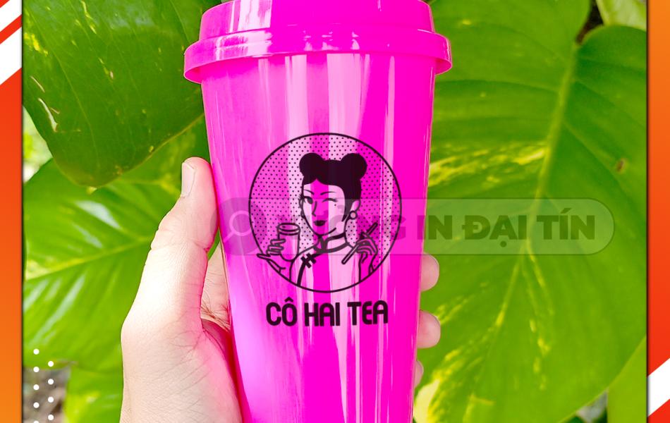 LY ( CỐC ) TIM HỒNG DÂU BÓNG 500ML, 700ML