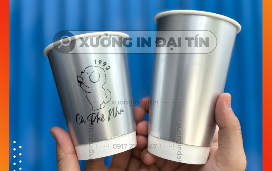LY ( CỐC ) GIẤY VÀNG & BẠC 2 LỚP 12OZ (360ML), 16OZ (470ML), 22OZ (650ML)