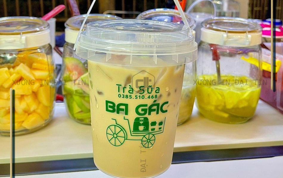 XÔ TRÀ SỮA 700ML, 1000ML