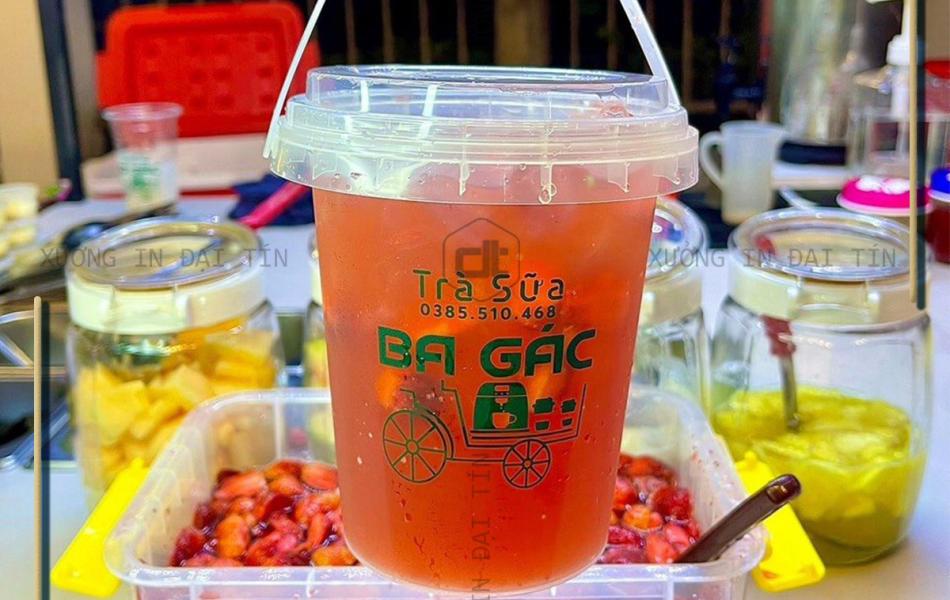 XÔ TRÀ SỮA 700ML, 1000ML