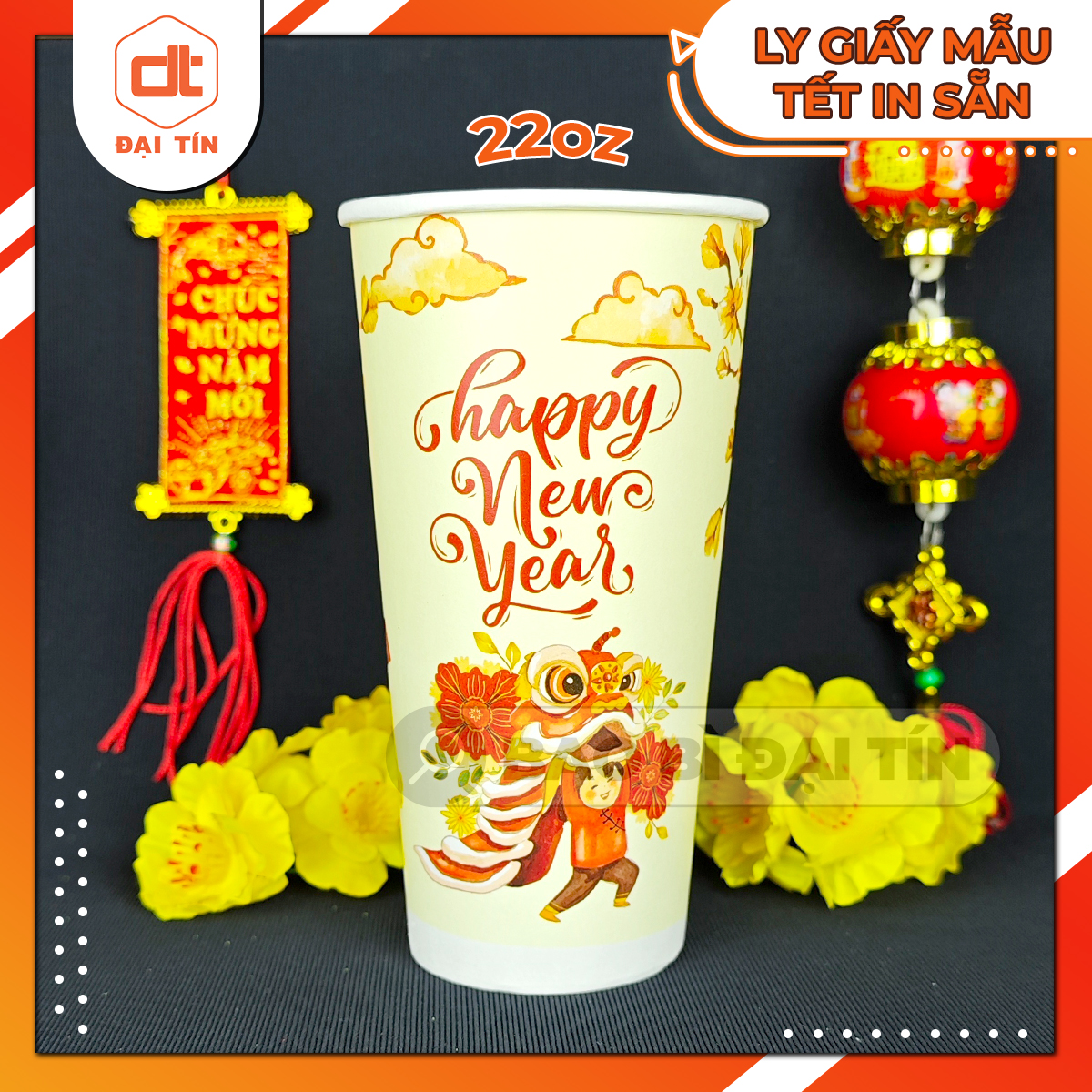 Ly giấy tết