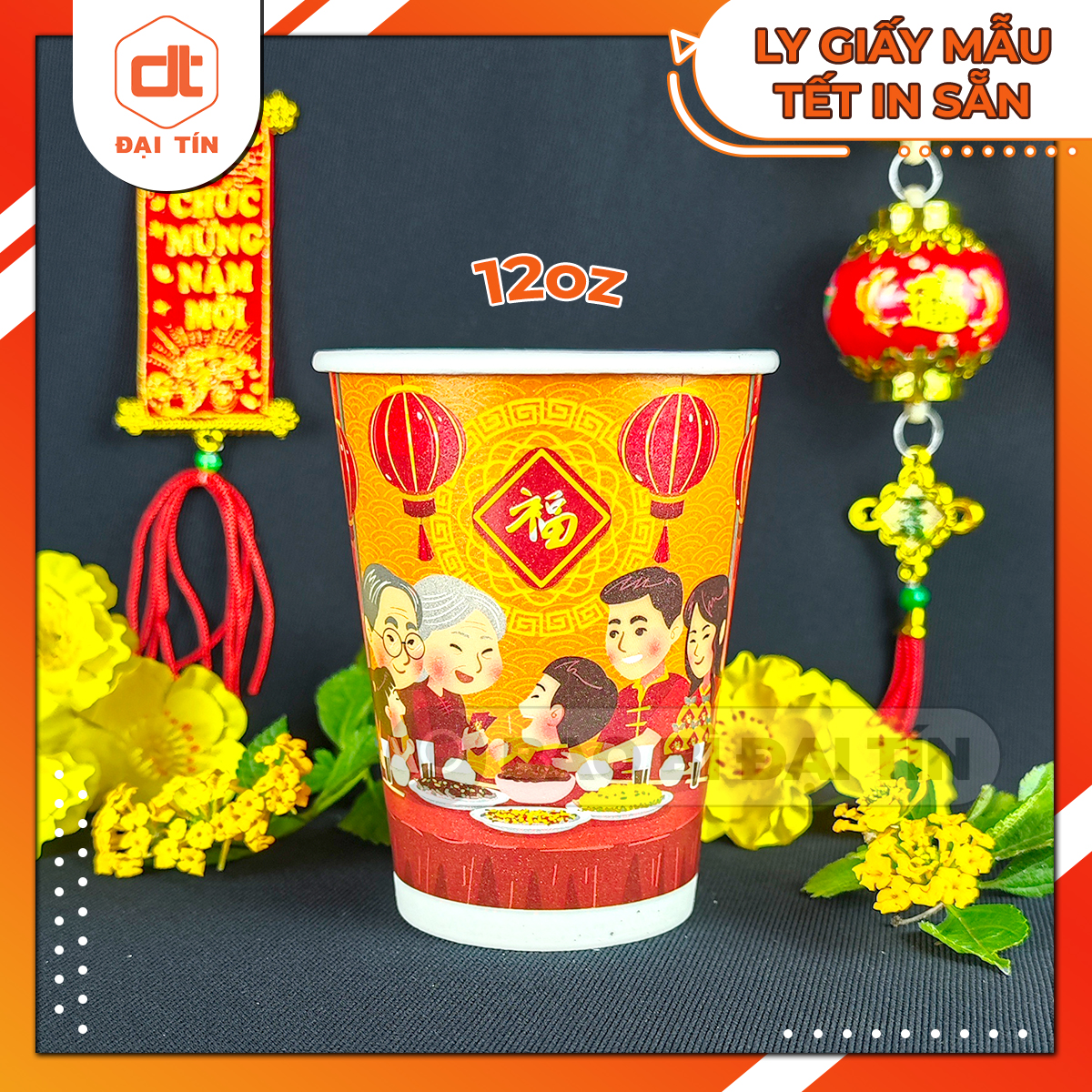 Ly giấy tết