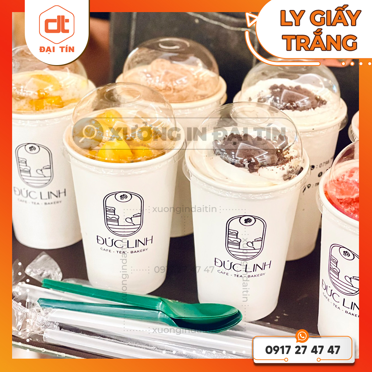 Ly giấy trắng