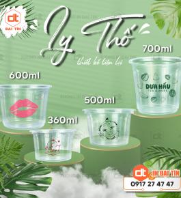 THỐ TRÀ SỮA 360ML, 500ML, 600ML, 700ML