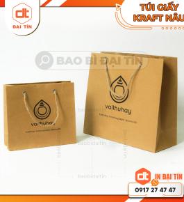 TÚI GIẤY KRAFT MÀU NÂU
