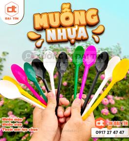 MUỖNG NHỰA 15CM, 18CM, 20CM