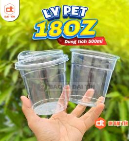 LY ( CỐC ) NHỰA PET 18OZ ( 500ML )