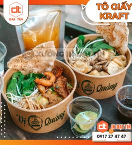 TÔ GIẤY KRAFT NÂU 750ML, 1000ML