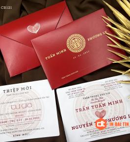 Mẫu Thiệp Cưới 07